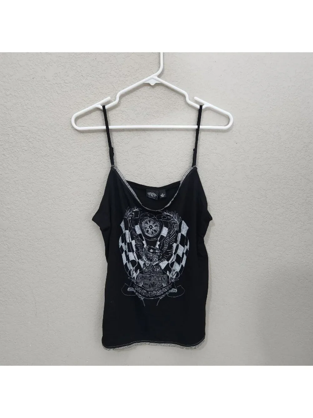 Harley-Davidson Womens 120th Anniversary Black Camisole Tank Top XL